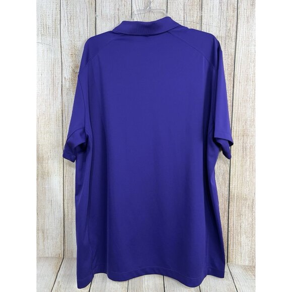 Nike Golf Polo Shirt‎ Dri-Fit Tour Performance XXL Purple Mickey Disney Park - Picture 6 of 8